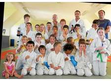 Judo. Les jeunes ont passé leur ceinture  © Le Télégramme 