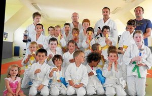 Judo. Les jeunes ont passé leur ceinture  © Le Télégramme 